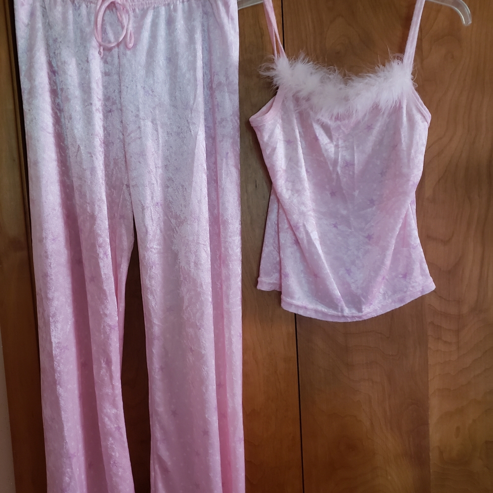 Pink Women's Intimate Sleepwear Set